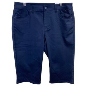 Christopher & Banks Womens Modern Fit Skimmer Shorts Size 8 Navy Blue Average